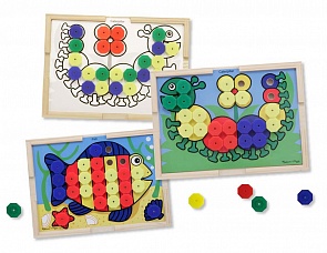 Набор мозаик Подбери правильный цвет (Melissa & Doug, 4313_md)